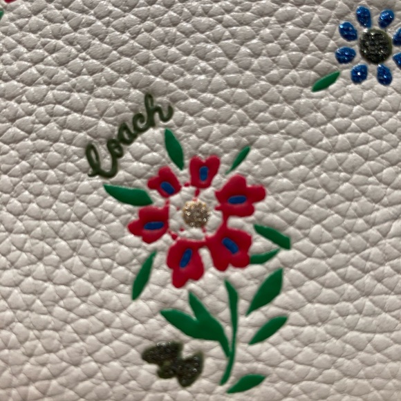 Coach Wildflower Print Wristlet - Picture 7 of 11
